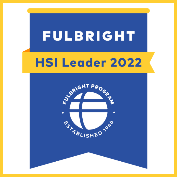 Fulbright HSI badge