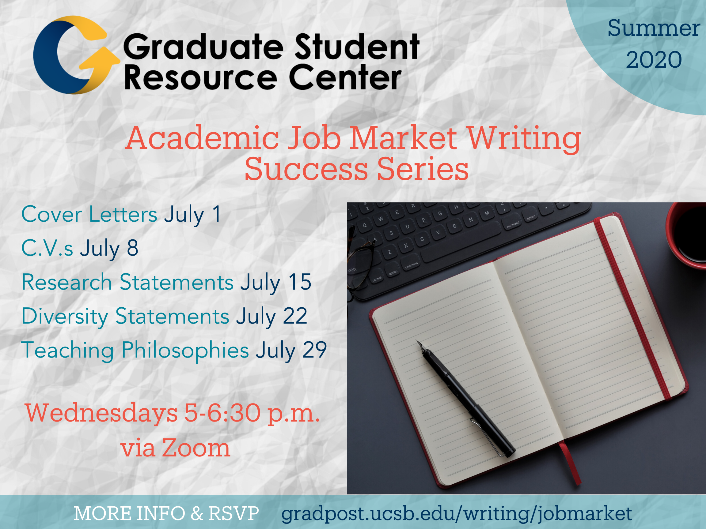 Final Academic Job Search Series Flyer Summer 2020