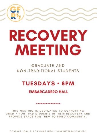 Recovery Meetings Poster