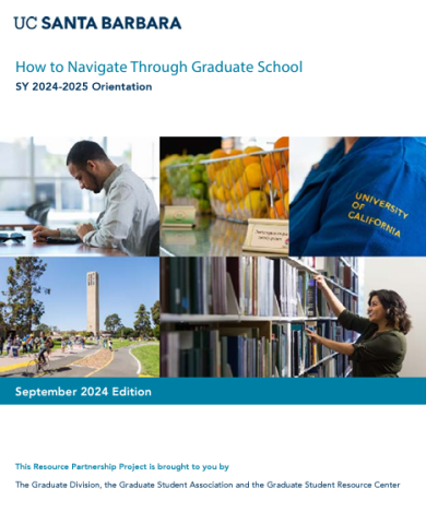 Cover of 2024 Graduate Student Guide