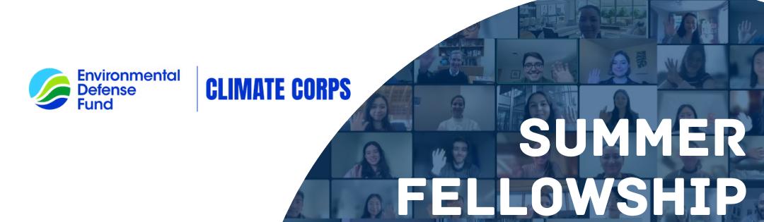 Climate Corps Fellowship