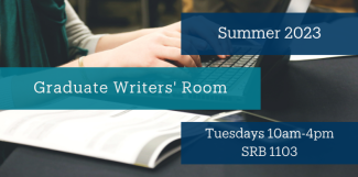 Summer 2023 Graduate Writers&#39; Room Slider