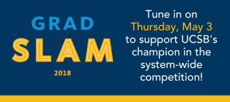 UC-wide Grad Slam banner